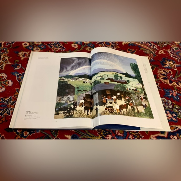 GRANDMA MOSES by Margot Cleary Illustrated Hardcover Book - Picture 6 of 9